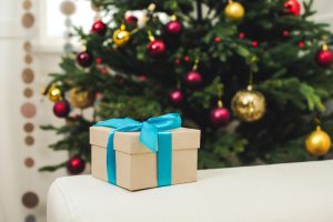 christmas tree and presents